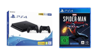 PlayStation 4 Slim + 2. Controller + Spider-Man