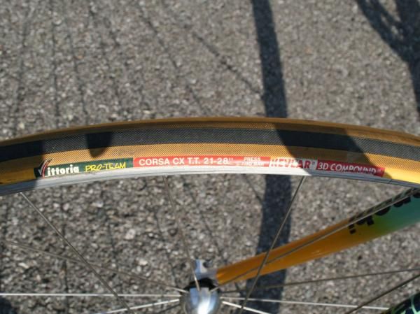 Some things never change: Vittoria's Corsa EVO CX tubular is a top choice among today's pros, just as its predecessor was back in the day.