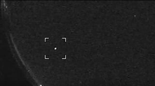 A fireball from the Lyrid meteor shower of 2020 is captured by a camera with NASA's All-sky Network early on April 21, 2020.