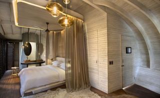 Sandibe safari lodge bedroom design