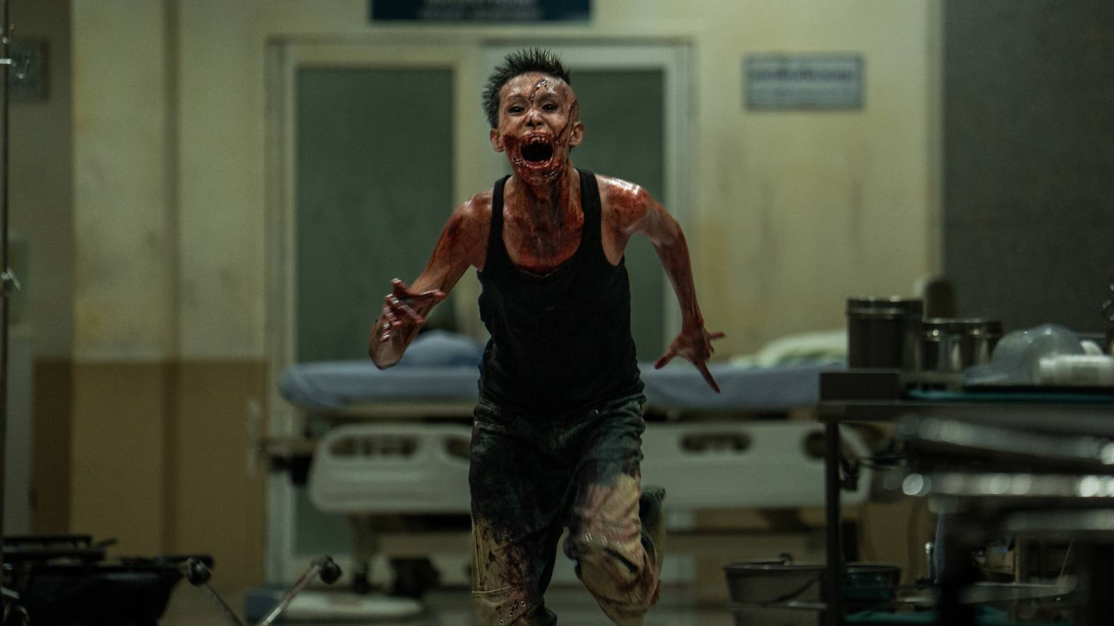 A zombie from Netflix movie Ziam.