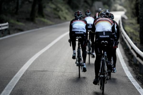 Half-way through the six-hour ride