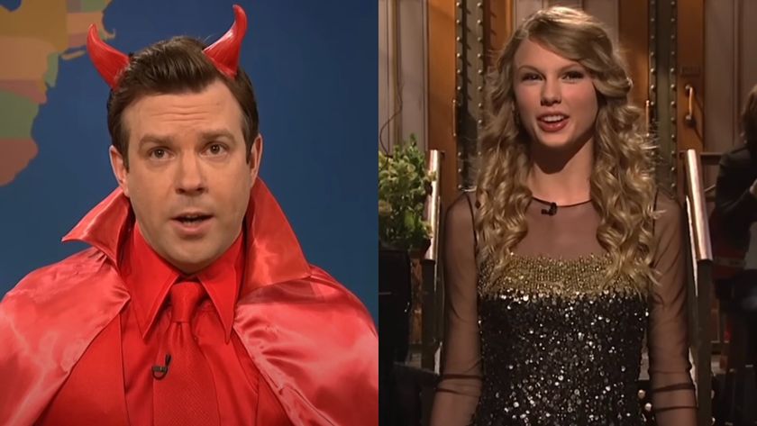 Jason Sudeikis appears as the Devil on Weekend Update, while Taylor Swift gives her monologue on Saturday Night Live