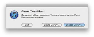 iTunes library
