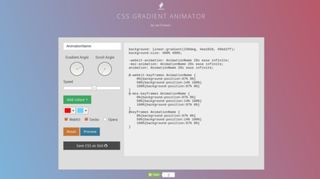 Enter your parameters and the background of the tool demos the output