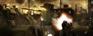 Deus Ex Human Revolution - mega muzzle flash