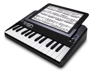 The Piano 2 Go turns your iDevice into a play-anywhere keyboard.