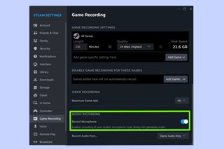 Steam Game Recording step 7