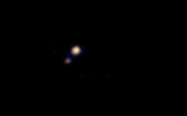 Poutk Color 1st Color Image of Pluto Snapped by Approaching NASA Probe (Photo) | Space