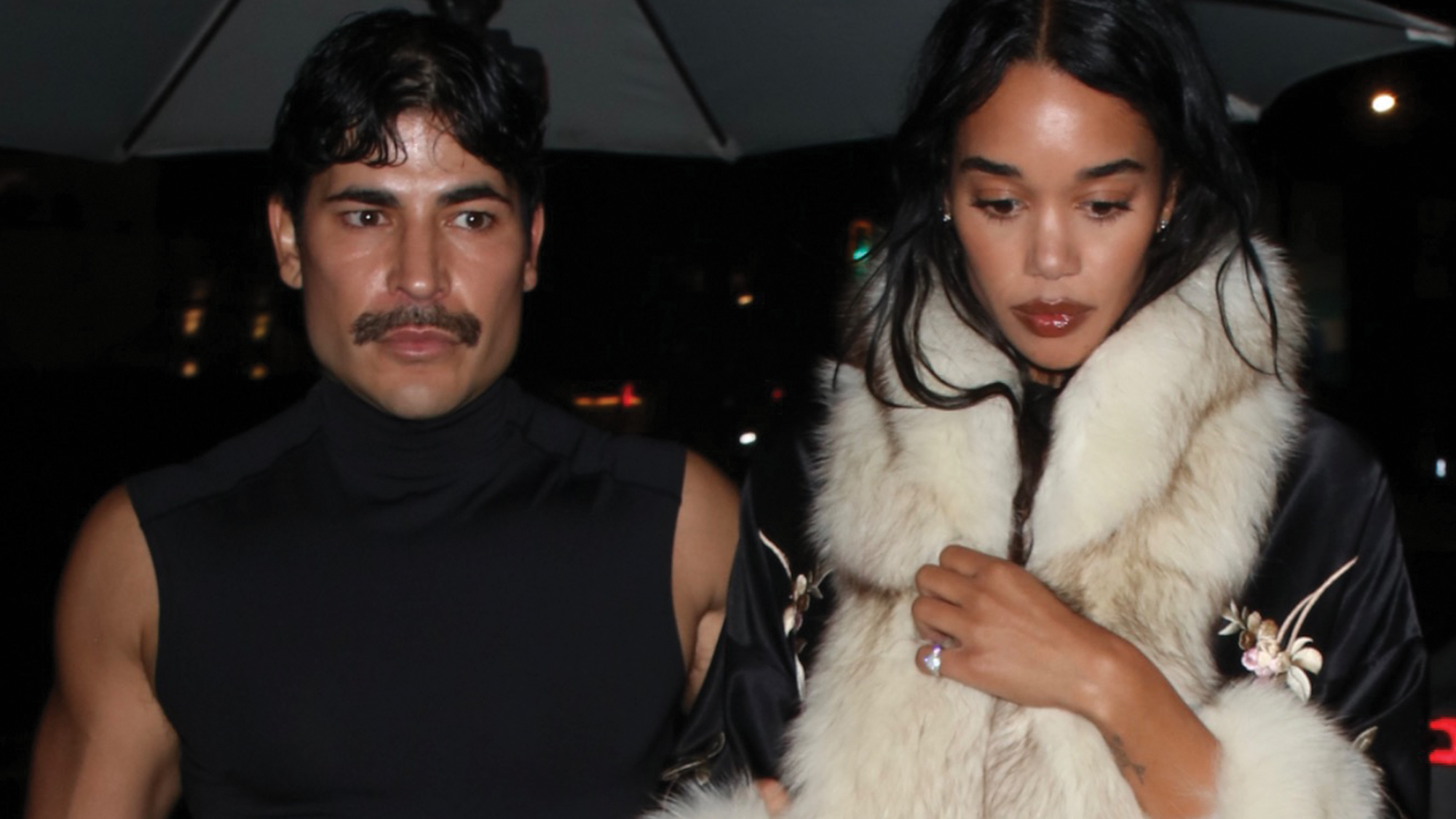 Laura Harrier steps out for Kelsey Merritt&rsquo;s milestone 30th birthday celebration in LA