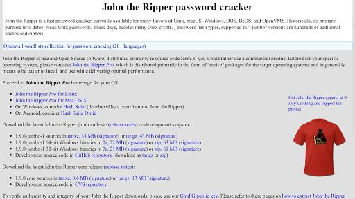 download john the ripper for mac
