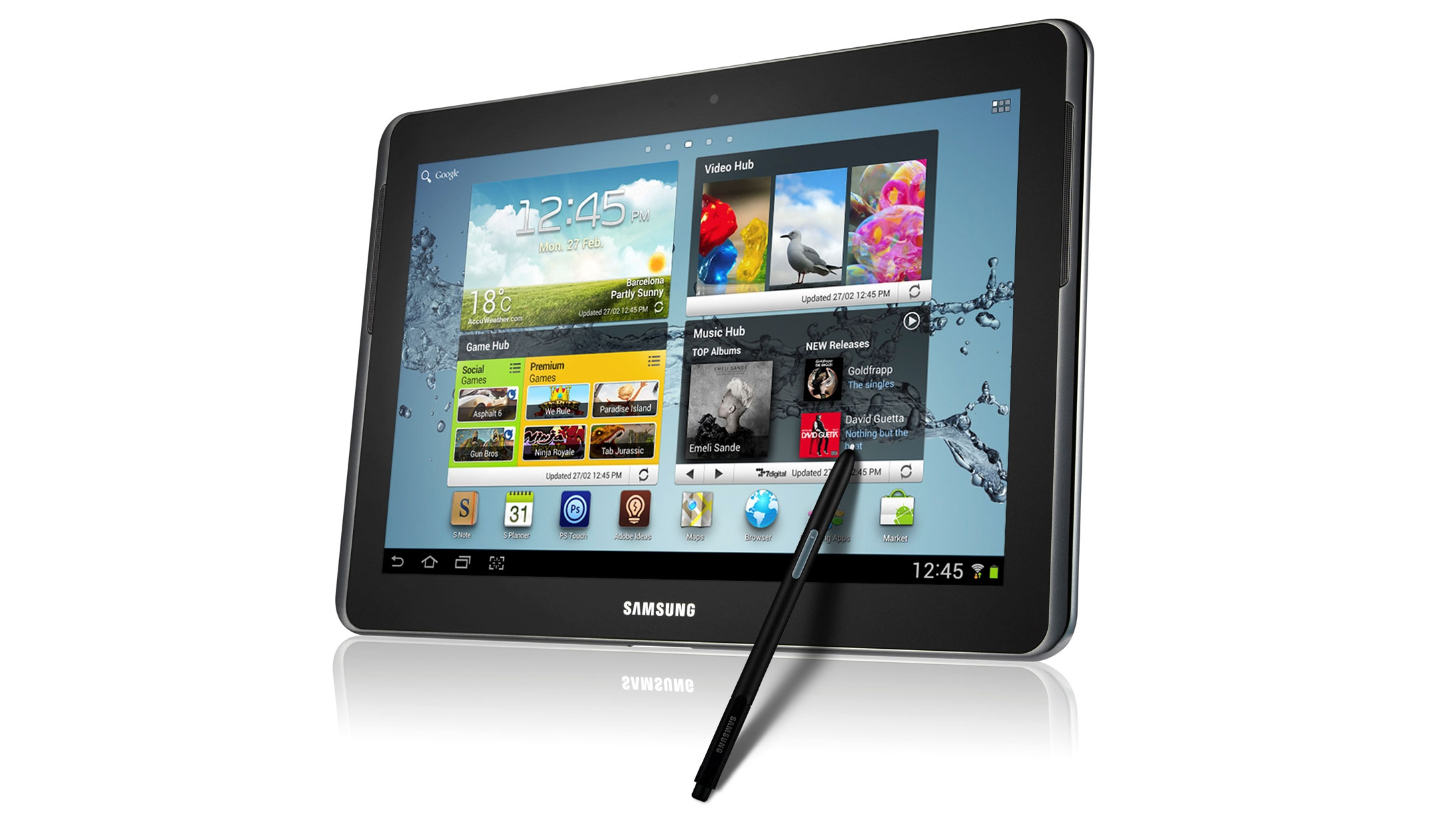 Apple Samsung Galaxy Tab 10 1 Android 4 1 Infringe Our Patents Techradar