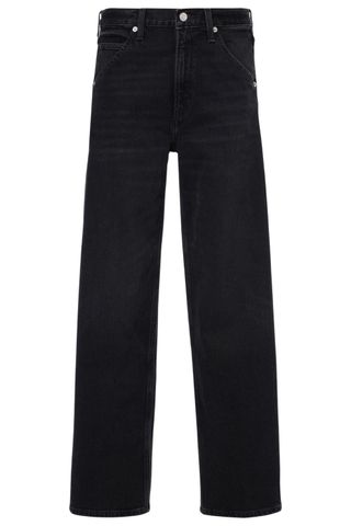 Re/Done High-Rise Straight Jeans