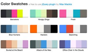 jQuery.Swatches, fun with colour codes