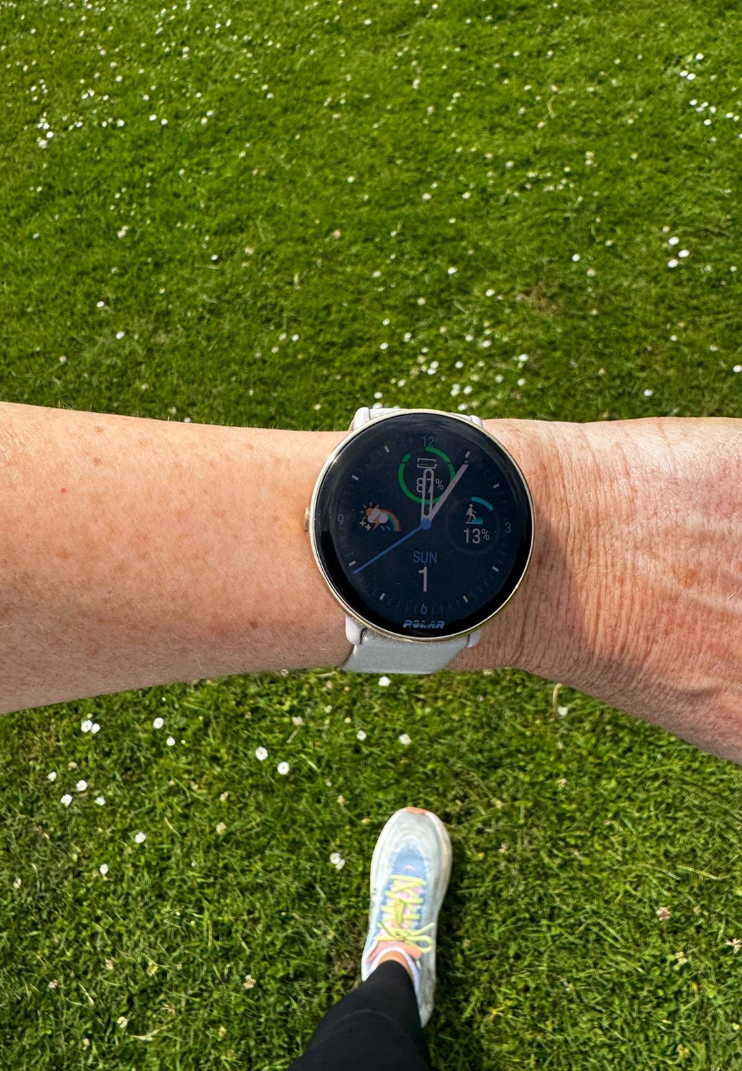 Health writer Anna Bartter on her daily walk, trying out the Japanese walking method
