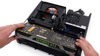 The all-important giant graphics card
