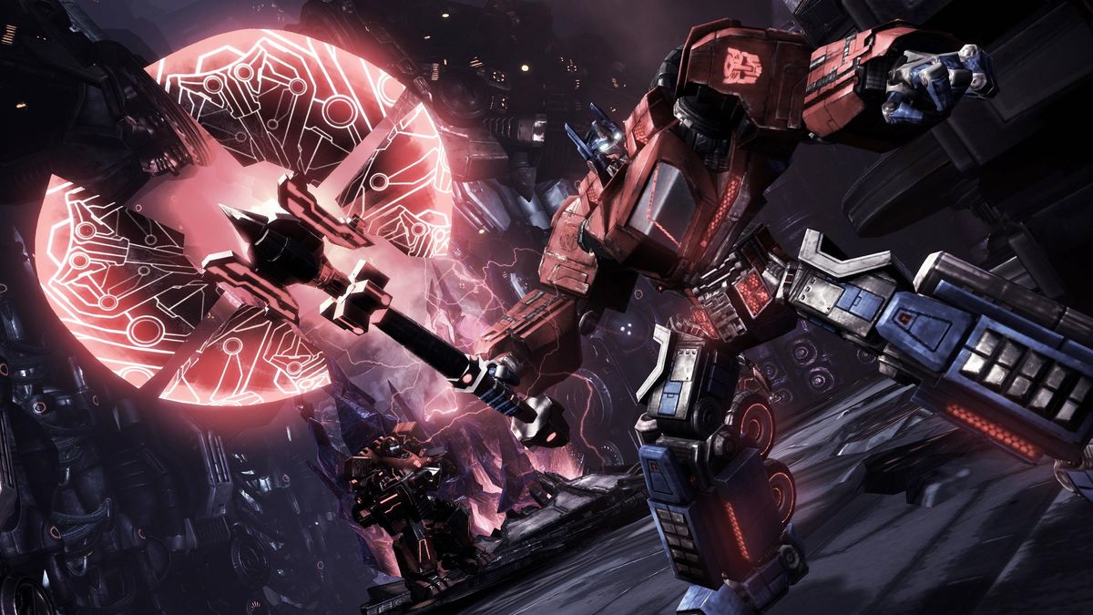 transformers fall of cybertron weapons