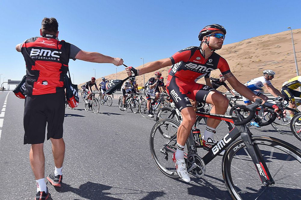 The feed zone in Oman.