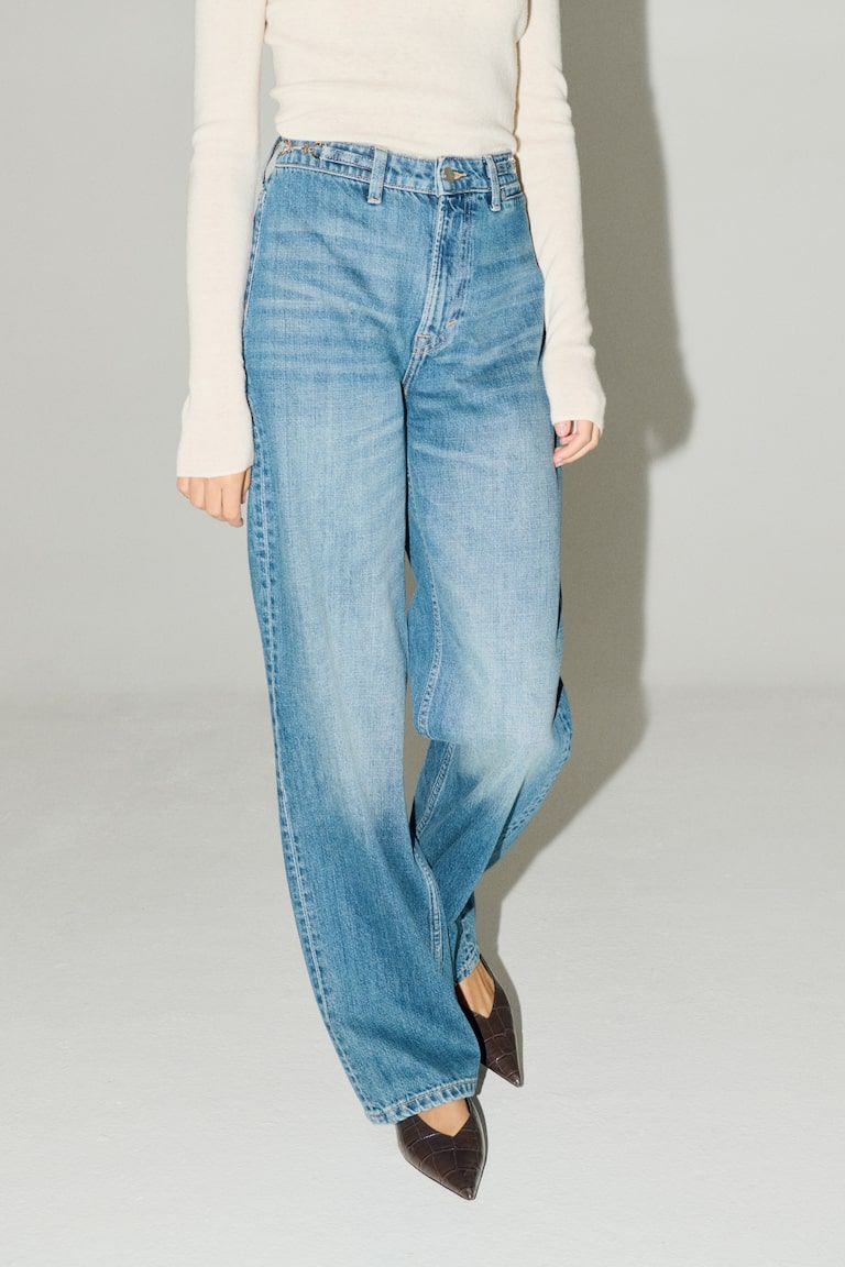 Straight High Jeans