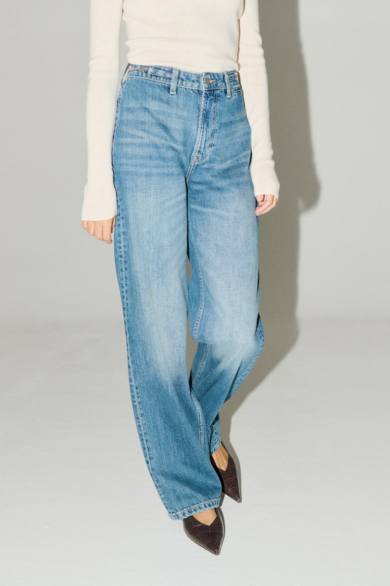 Straight High Jeans