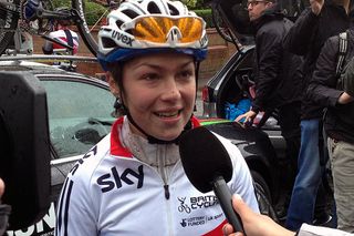 Lucy Garner at the 2014 Women's Tour