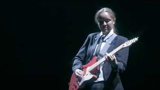 Guitarist Mia Fraser onstage