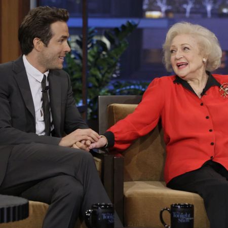 Betty White and Ryan Reynolds