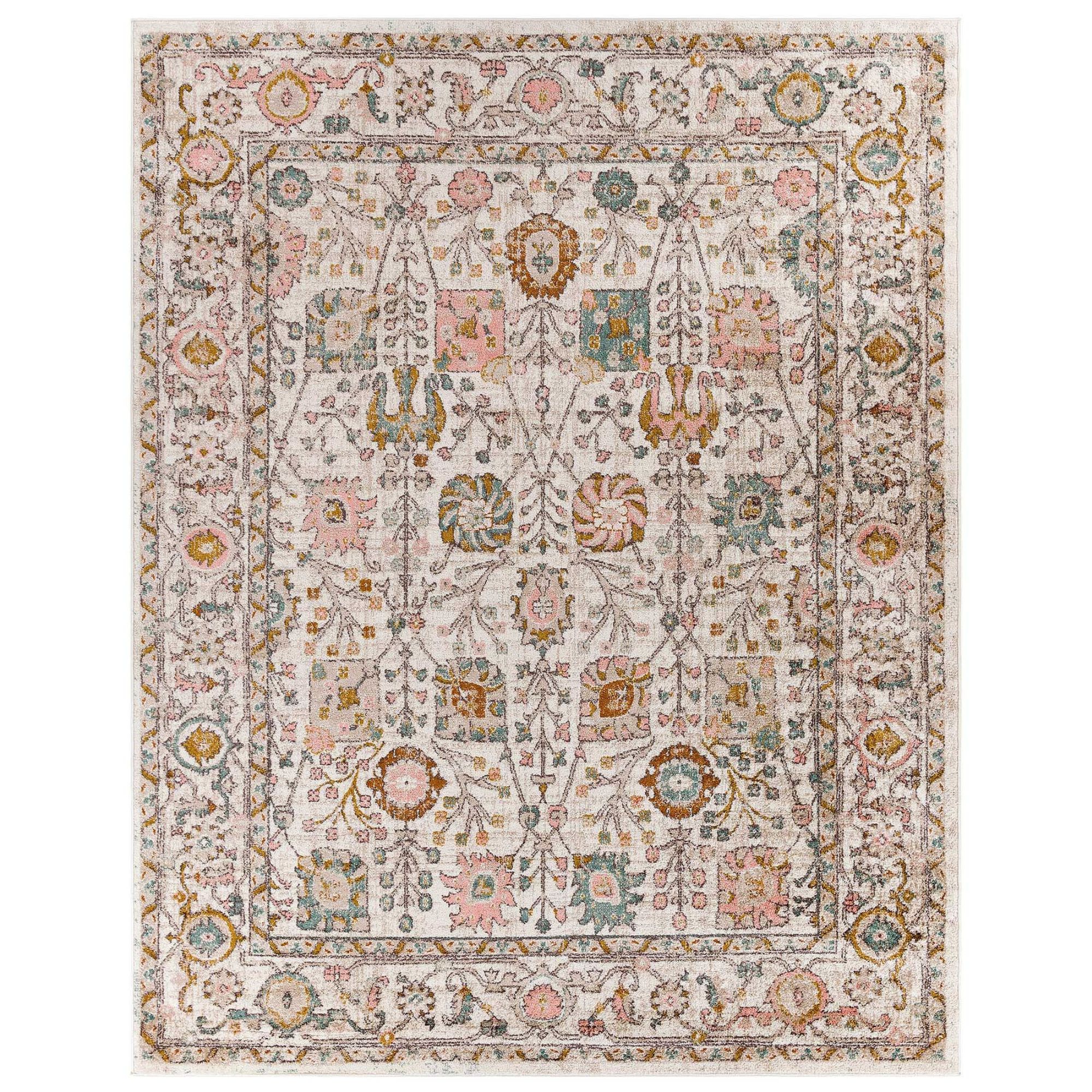 Pottery Barn, Charli Persian-Style Performance Rug 7'10" x 10'3"