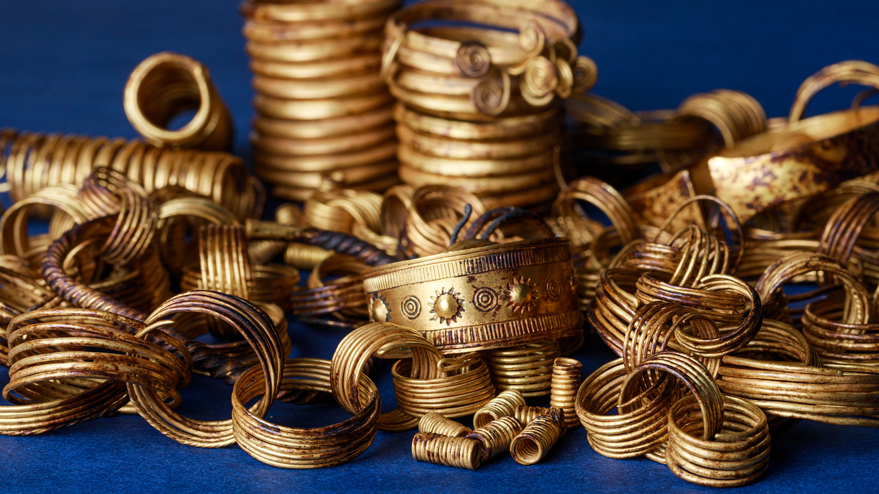 Gessel gold hoard: A 3,300-year-old stash of gleaming treasures that's one of the largest Bronze Age hoards from Europe