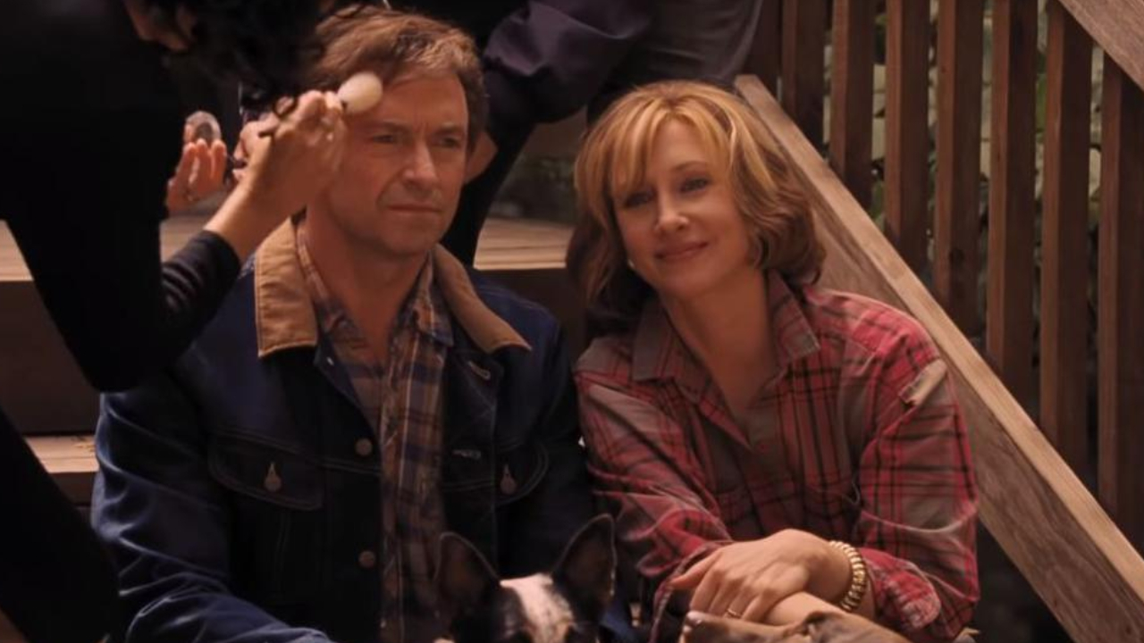 Hugh Jackman and Vera Farmiga in The Front Runner