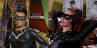 Eartha Kitt Julie Newmar Catwoman