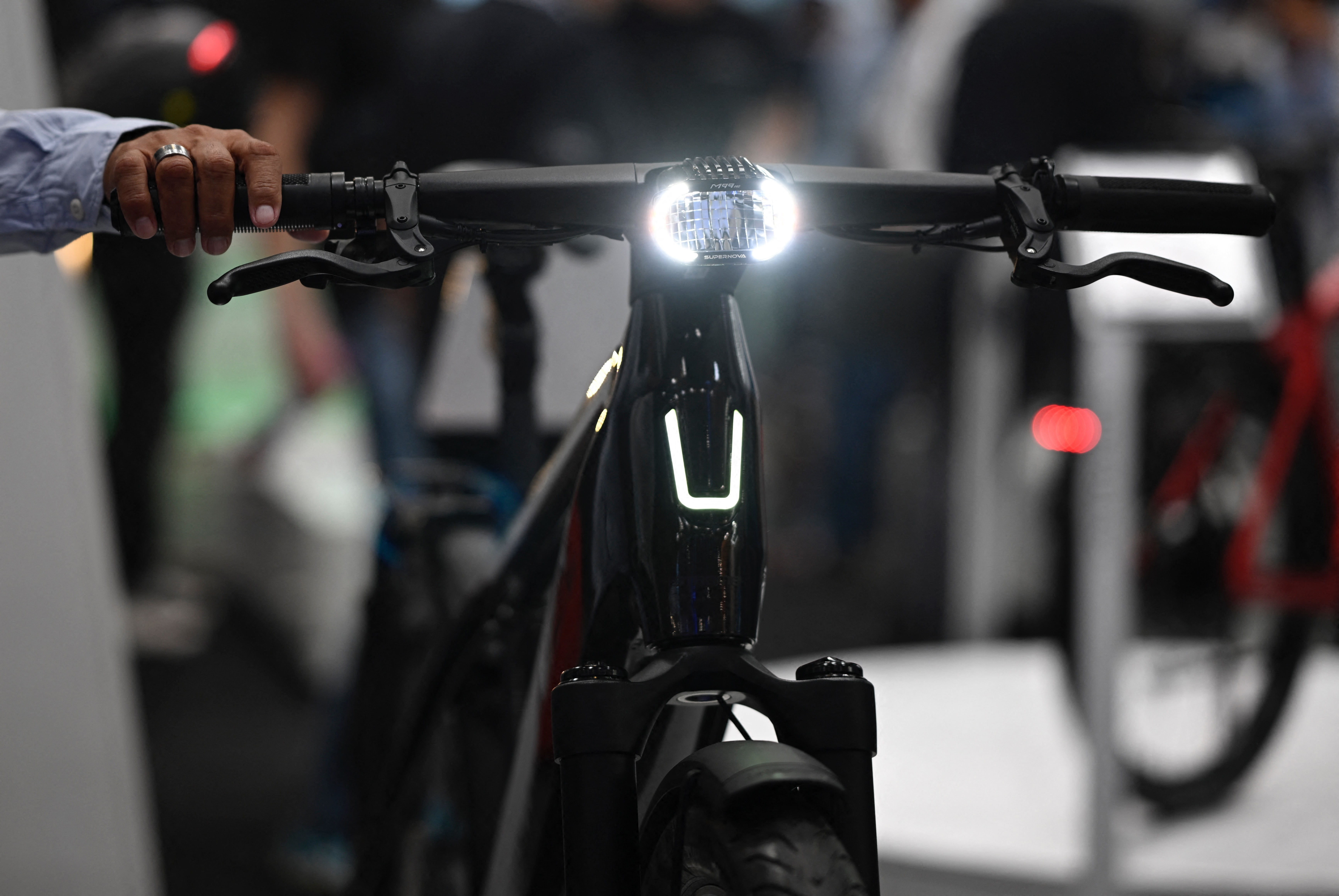 A Stromer commuter e-bike