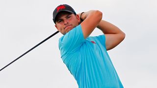 Jordan Smith takes a shot at the Walker Cup