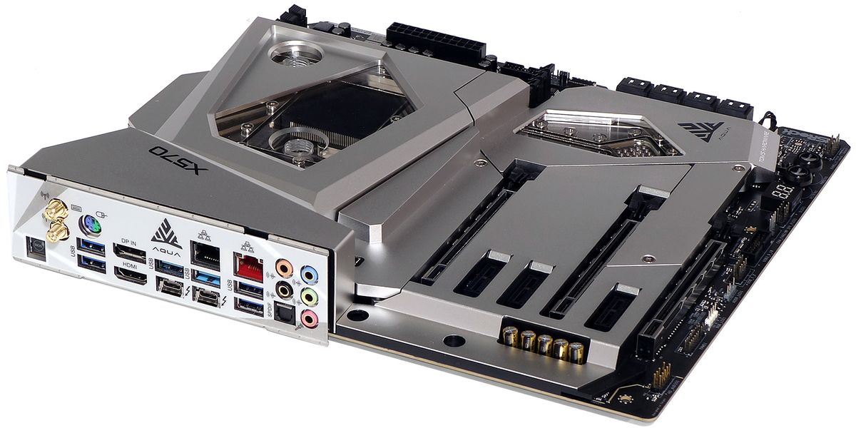 ASRock X570 Aqua Review FeaturePacked, LiquidCooled Tom's Hardware