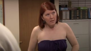 Meredith in her casual outfit in The Office