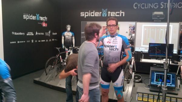 Team Spidertech has a high-tech indoor training facility in Toronto.