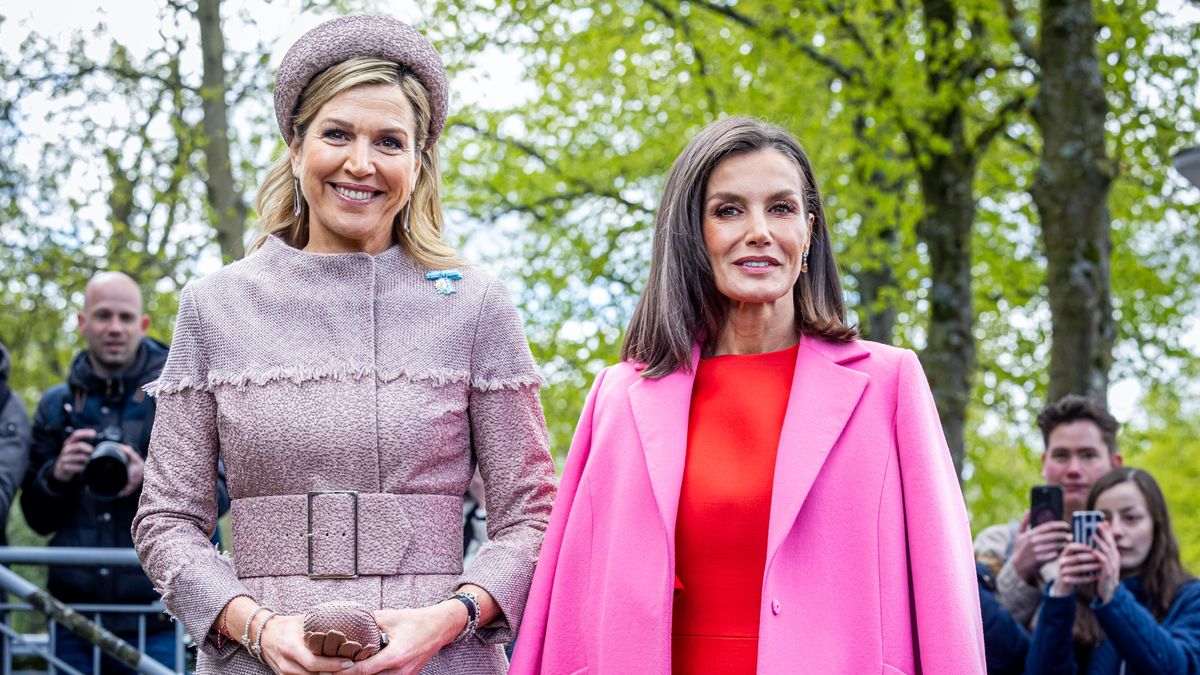 Queen Letizia's clashing colours outfit shows style rules should be ...