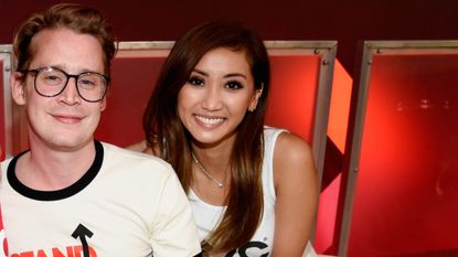 Macaulay Culkin, and Brenda Song attend the sixth biennial Stand Up To Cancer (SU2C) telecast 