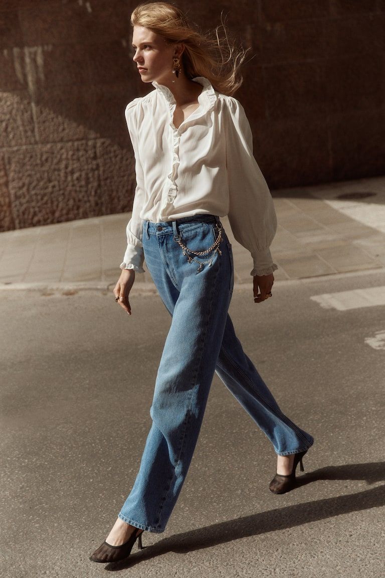 Straight High Jeans