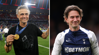 Luis Enrique and Thomas Frank