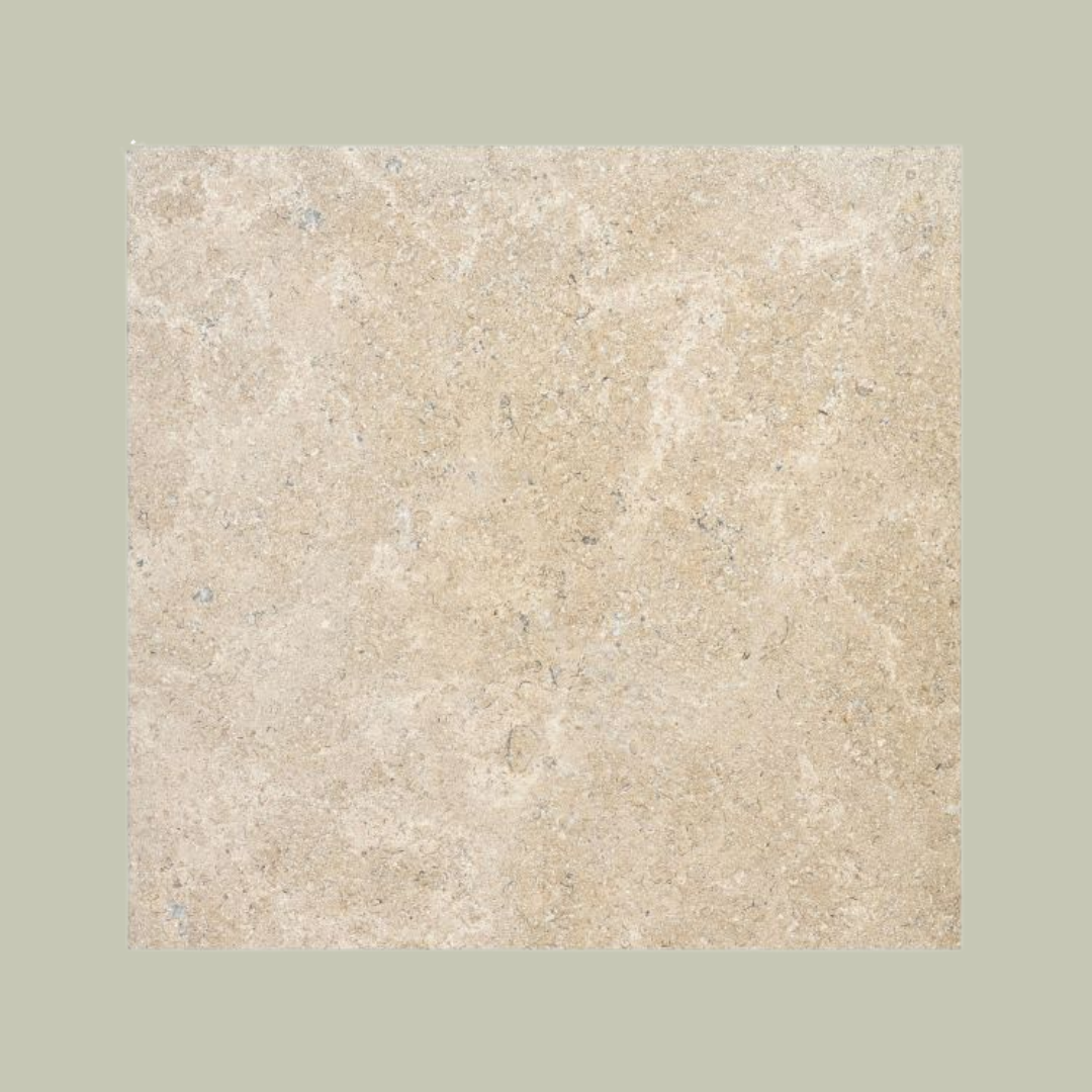 Claybrook, Dijon Tumbled Limestone 40x40