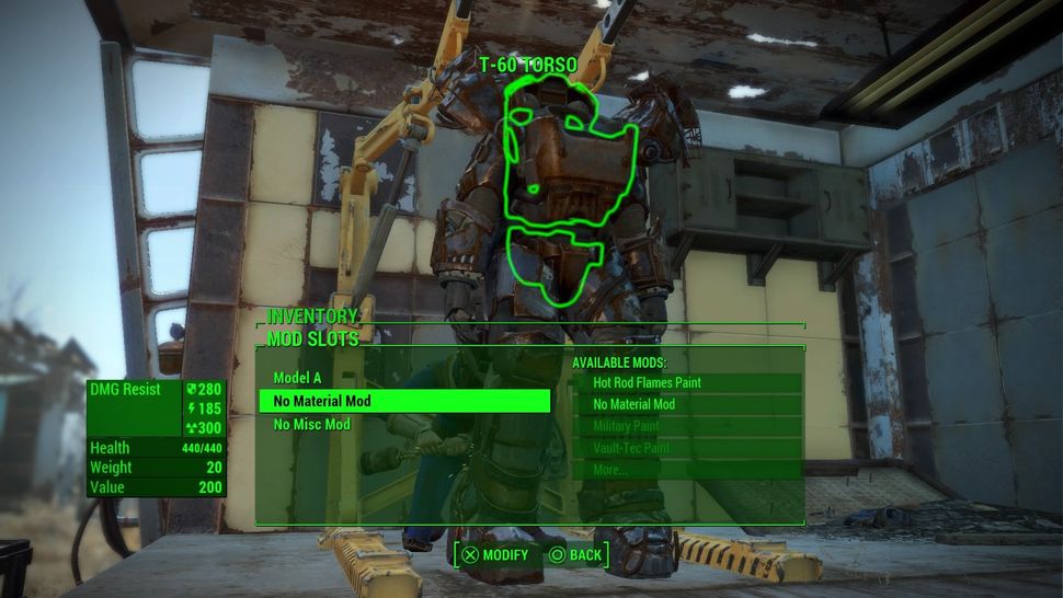 Fallout 4 Power Armor Repair, Modding, and Location Guide | GamesRadar+