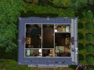 The Sims 3 Gaudet Plantation mansion 1st floor