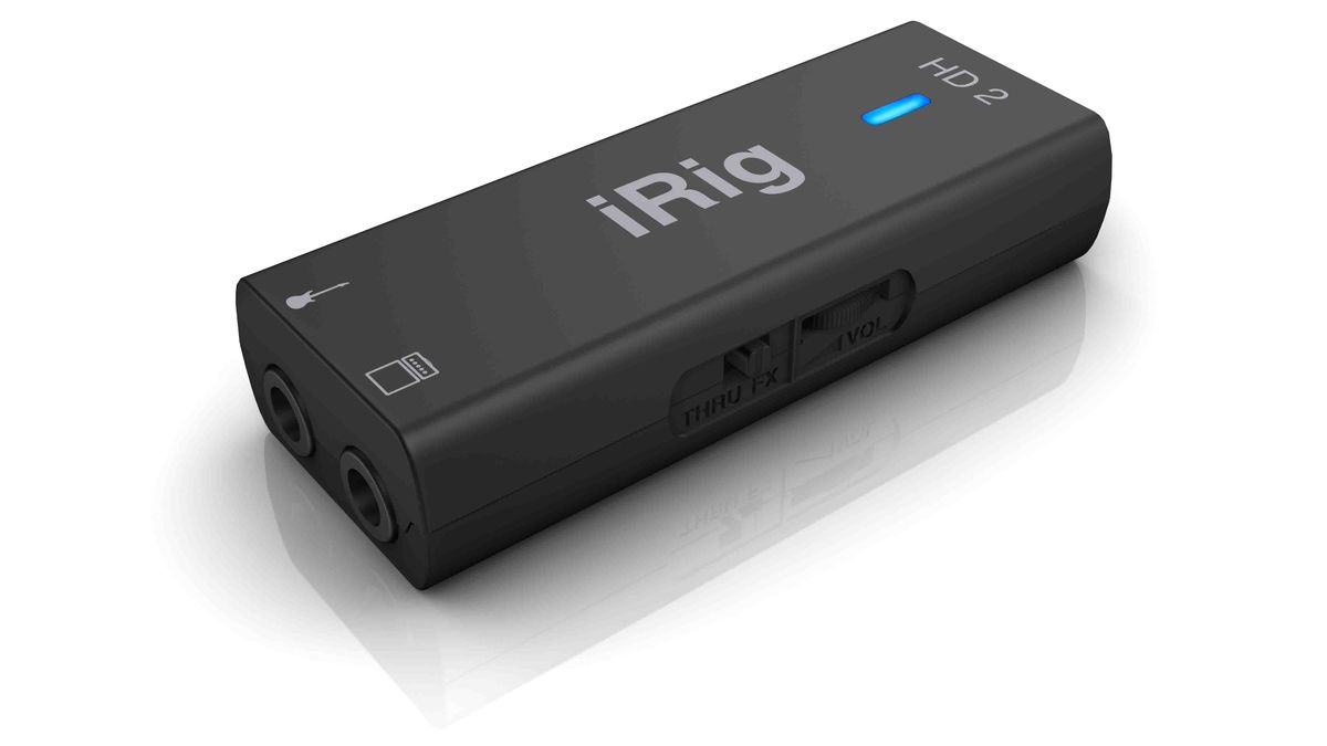 IK Multimedia launches "proquality" iRig HD 2 digital guitar interface MusicRadar