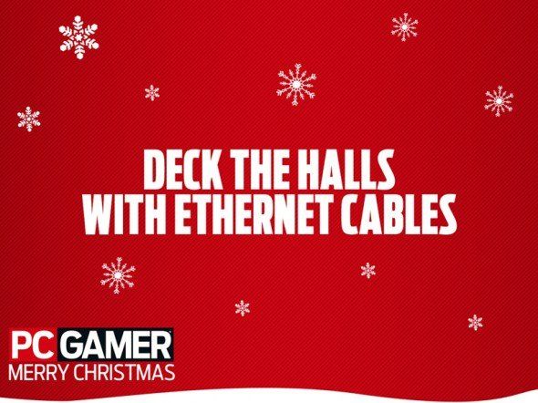 Free, amusing PC Gamer Christmas wallpapers now available! | PC Gamer