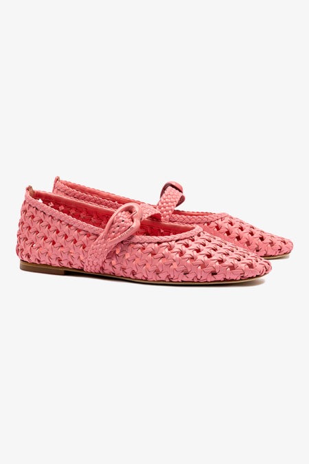 Larroudé, Verona Macrame Ballet Flat