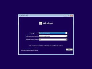 Windows 11 Setup install now option