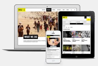 The new design lets Amnesty tell its story across a multitude of different devices.