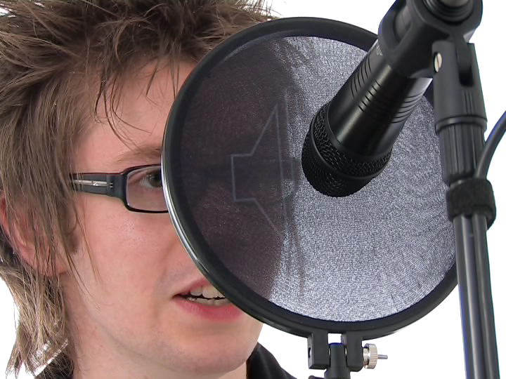 The singer&#039;s position in relation to the microphone will affect the sound you record.