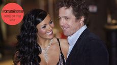 Quiz of the Day - Love Actually - Hugh Grant (R) and Martine McCutcheon arrive for the UK premiere of the film "Love Actually", at the Odeon Cinema, Leicester Square in London, 16 November 2003. "Love Actually" is the latest film from director Richard Curtis, who made "Four Weddings and a Funeral" and "Notting Hill". AFP PHOTO/ALESSANDRO ABBONIZIO (Photo credit should read ALESSANDRO ABBONIZIO/AFP via Getty Images)